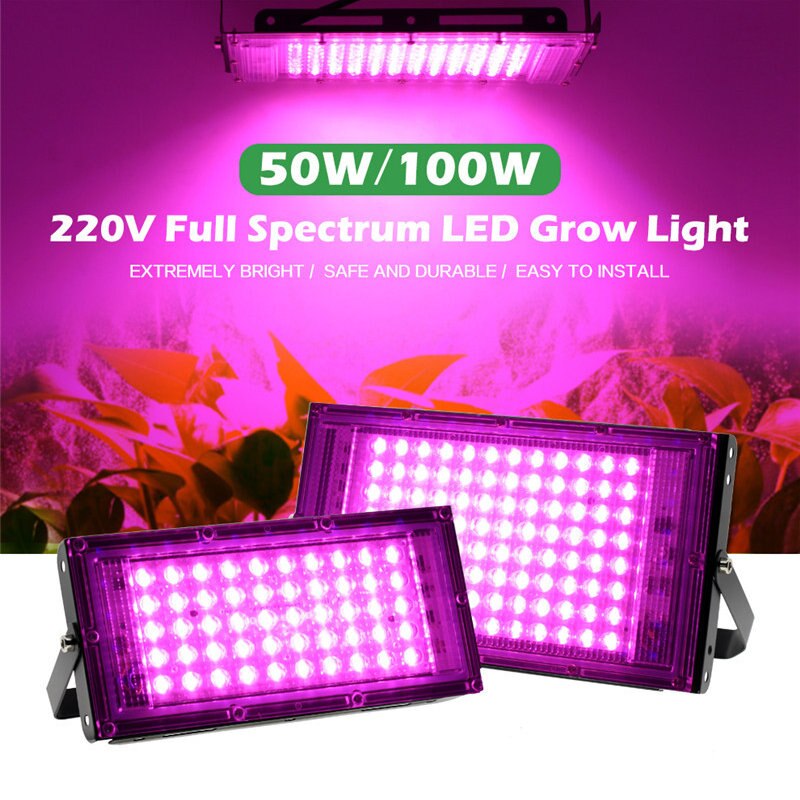 LED 성장 빛 EU 플러그 220V USB 식물 램프 전체 스펙트럼 Fitolamp 식물 모종 꽃 홈 텐트에 대한 제어 Phytolamp